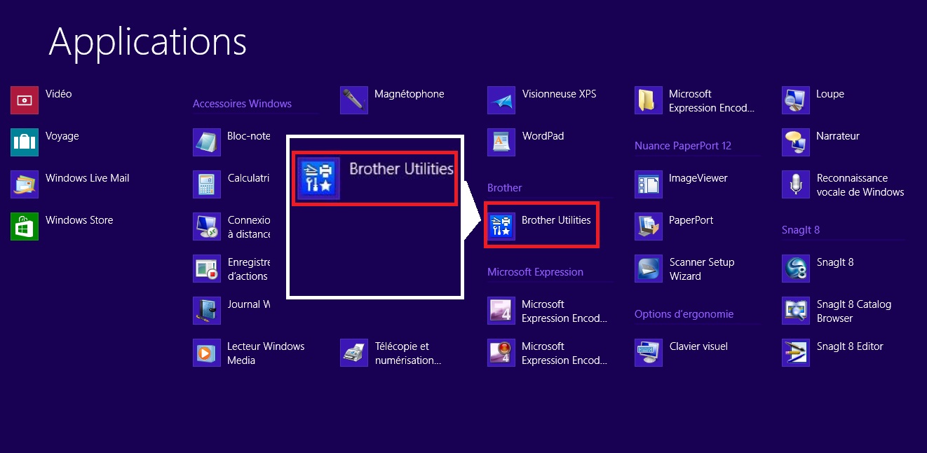 désinstallation des pilotes Windows 7