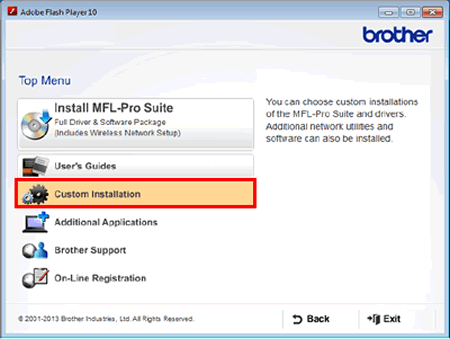 brother mfl pro suite