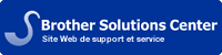 Brother Solutions Center, Site Web de support et service