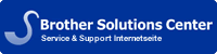 Brother Solutions Center, Service & Support Internetseite