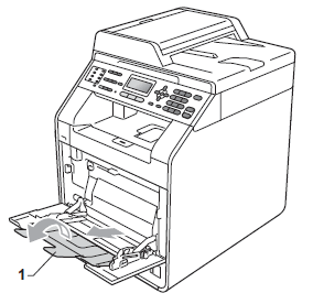 Pull out the MP tray support