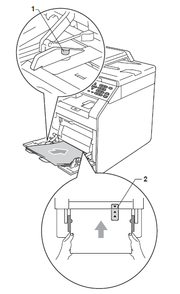 Put paper in the MP tray