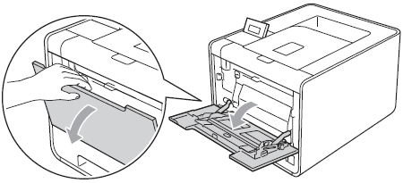 Open the MP tray