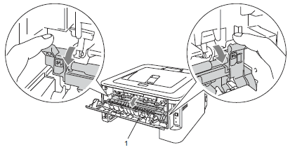 Open fuser cover