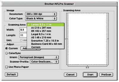 Estoy usando Macintosh. ¿Para qué se usan las funciones ilustradas en la  pantalla del Escáner? | Brother
