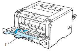 Pull out the MP tray.