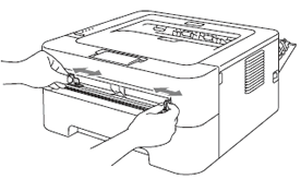 Slide manual feed paper guides