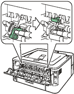 Envelope lever position UP