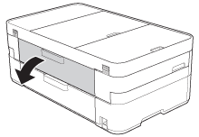 Open the manual feed slot cover