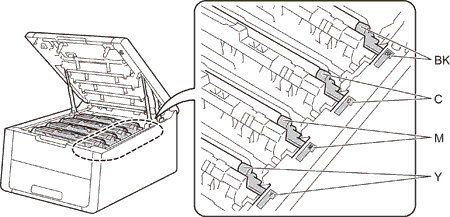 Correspondência de cor do toner