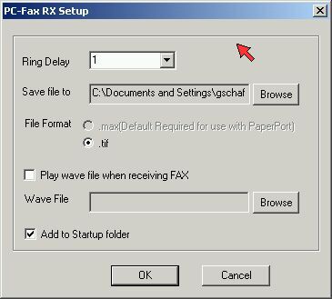 Folosesc Windows. Încerc să primesc faxuri în PC cu echipamentul MFC  conectat la o linie telefonică folosind sunet distinct. Software-ul PC-FAX  Receive răspunde la toate apeluri primite, sunet normal şi distinct. Ce