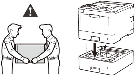 Place lower tray