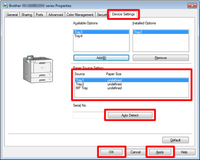 brother installation not detecting printer