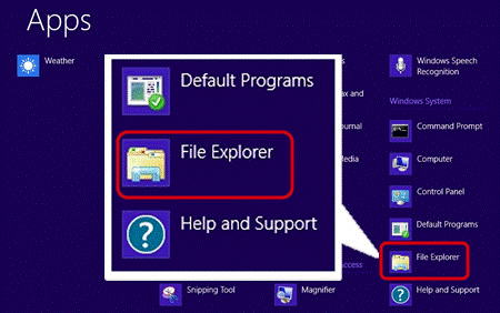 File Explorer