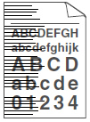 Print Quality Problem - Lines across the page