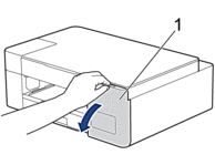 Open ink tank cover