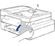 Open ink tank cover