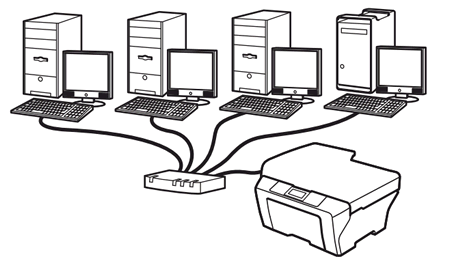 Ik wil de driver installeren met netwerkinstellingen, maar ik kan geen  Brother-apparaat vinden dat op het netwerk is aangesloten. De installatie  van de driver kan niet worden voltooid. (Voor Windows) | Brother