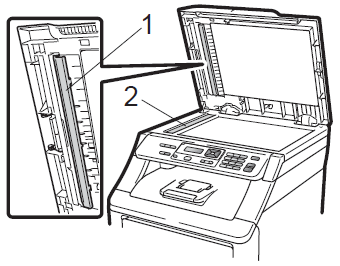 clean scanner in ADF