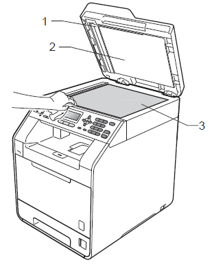 Cleaning the scanner