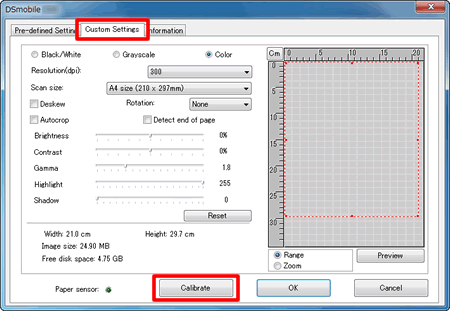 Custom Settings