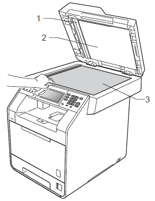 Cleaning the scanner