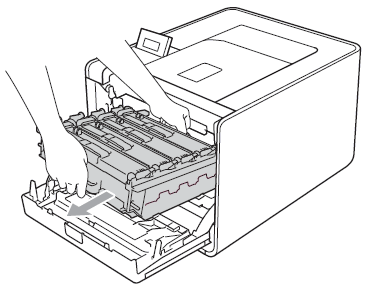 Removing the drum unit