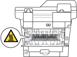 Avoid touching the rear side hot area