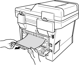 Remove the jammed paper