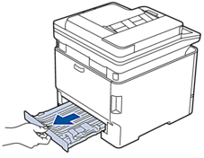 Paper is Jammed in the 2-sided Tray | Brother