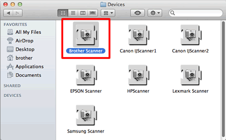 Cómo desinstalar los controladores. (Mac OS X 10.6 o superior) | Brother