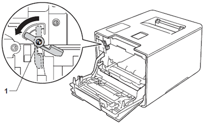 Lock Lever Release Position