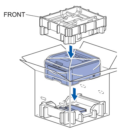 Put Printer into Carton