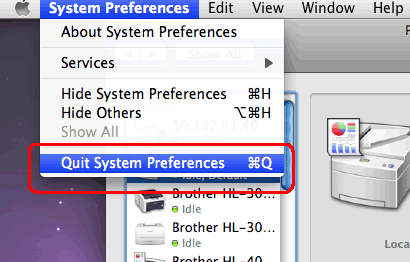 Ajouter mon imprimante (pilote d'imprimante) sous Mac OS X 10.5 - 10.11. |  Brother