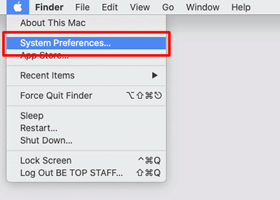 System Preferences