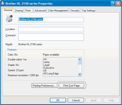 How Do I Print A Test Page? | Brother