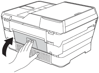 Close inside cover and Jam Clear Cover