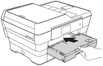 Put paper tray #1 firmly back