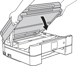 Close scanner cover