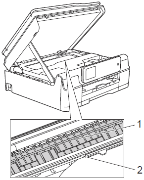 Clean machine's printer platen