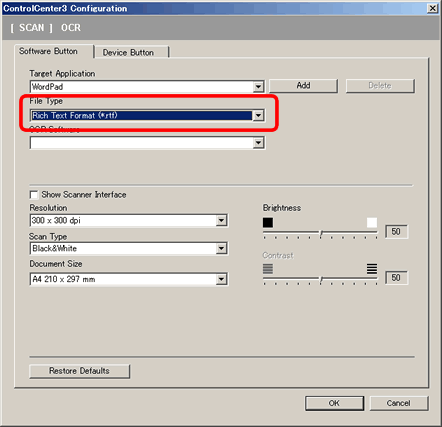 brother printer ocr software not installed