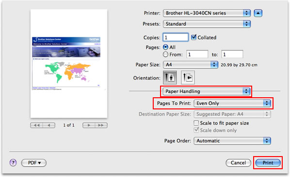 Mac print pdf to manual free