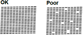 Verifique a qualidade dos blocos coloridos