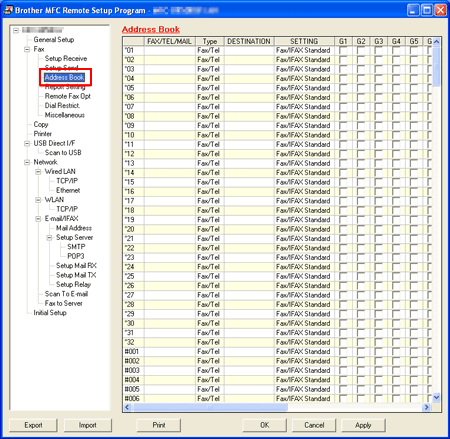 Click Address Book.