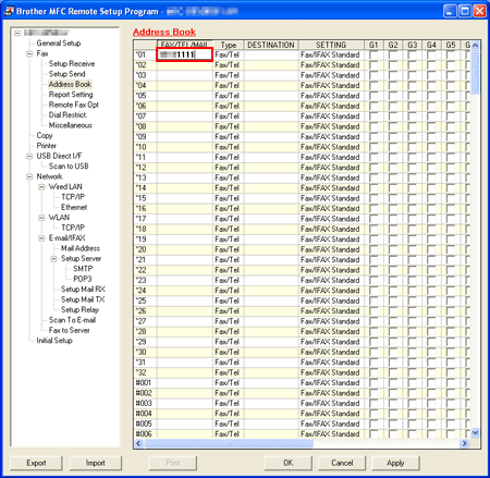 Voer het nummer of e-mailadres in.