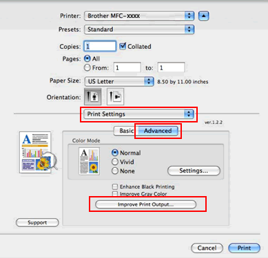 Improve Print Output