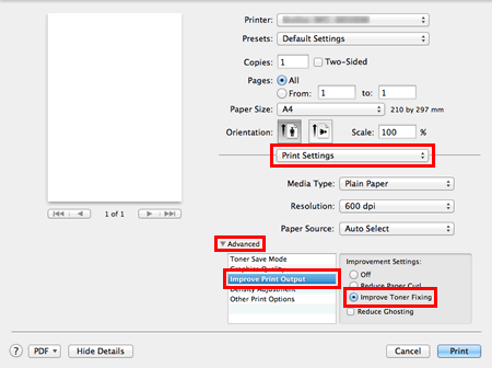 improve toner fixing