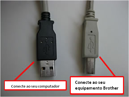 Quando eu carrego o software da Brother, a instalação não continua após a  instrução para conectar o cabo USB ao computador. | Brother