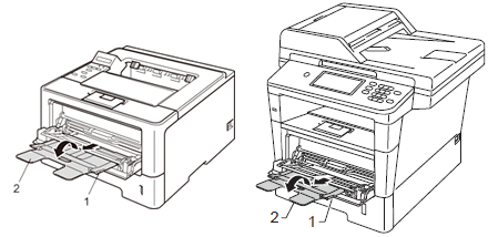 MP tray support