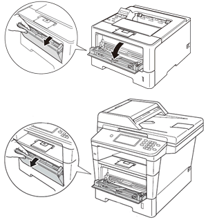 Open the MP tray